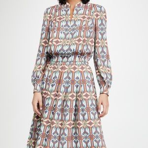 Tory Burch Garden Maze Dress, Size 0